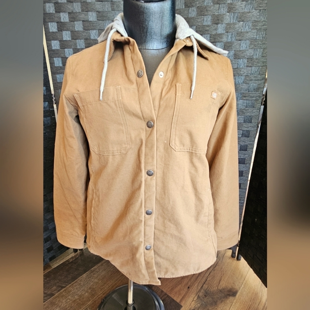 Dickies Duck Hooded Shirt Jacket